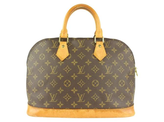 Louis Vuitton Monogram Alma PM Dome Boston Bag Leather  ref.387511