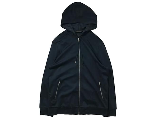 Louis Vuitton Abrigos de hombre abrigos Negro Paño  ref.387733