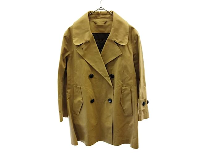 Louis Vuitton Men Coats Outerwear Beige Cotton ref.387792 - Joli Closet