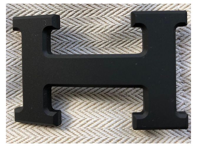 Constance Fivela de cinto Hermès Preto