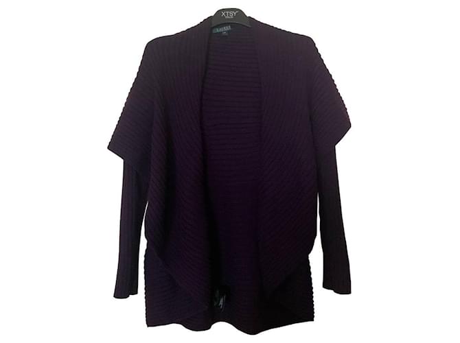 Ralph Lauren Coats, Outerwear Dark purple Cotton  ref.388018