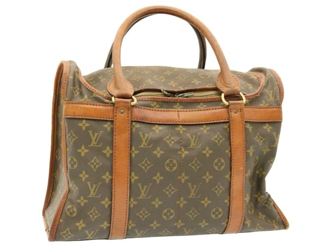 Bolso Boston Vintage M con monograma Sac Chaussures de LOUIS VUITTON41924 LV Auth nh127 Castaño Lienzo  ref.388238