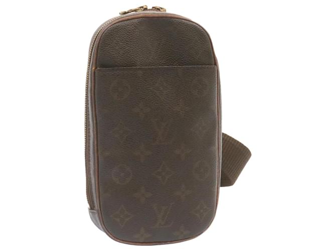 LOUIS VUITTON Monogram Pochette Gange Shoulder Bag M51870 LV Auth