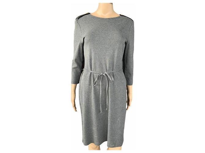 Ralph Lauren Cotton Dress Grey