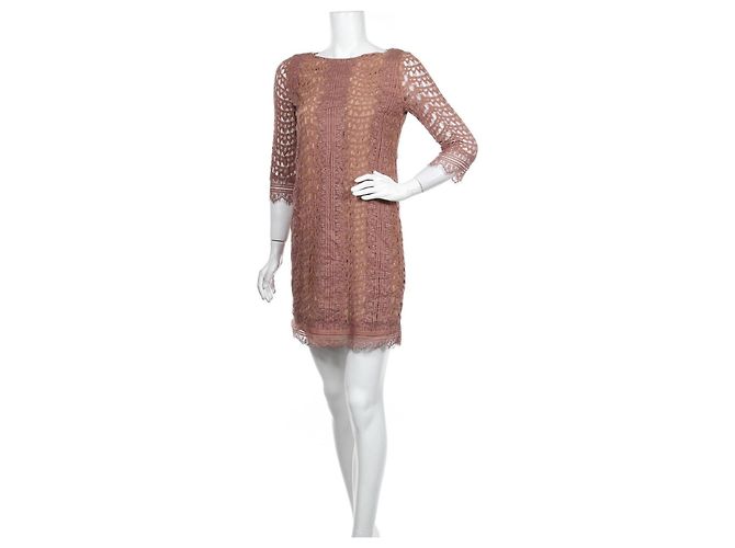 Day Birger & Mikkelsen Spitzenkleid Rosa Pink