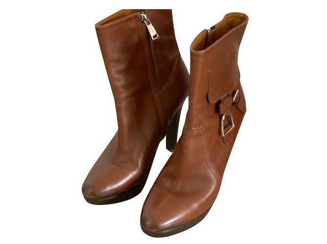 Ralph Lauren Black Label Stivaletti Ralph Lauren Collection Cognac