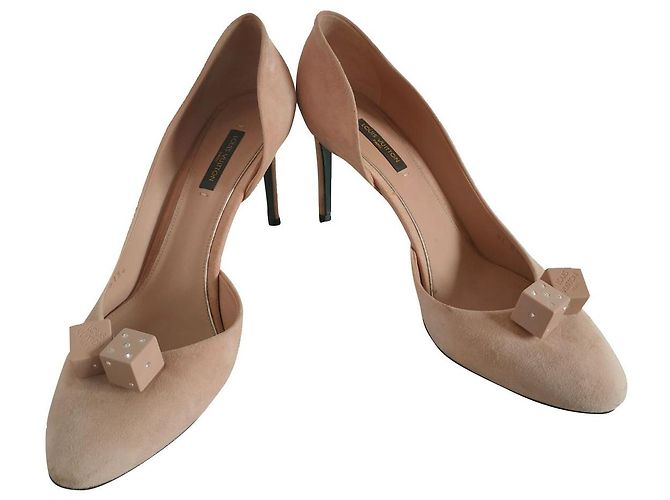 Décolleté beige Louis Vuitton