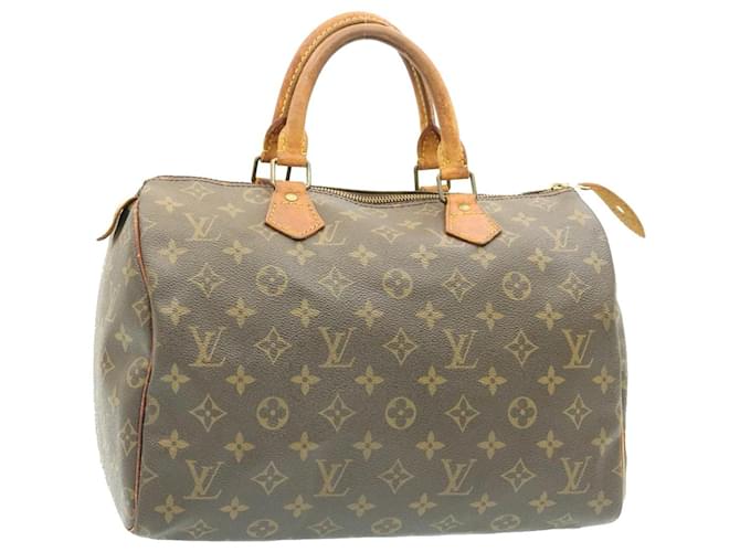 LOUIS VUITTON Handbag M41526 Speedy 30 Monogram canvas Brown Women