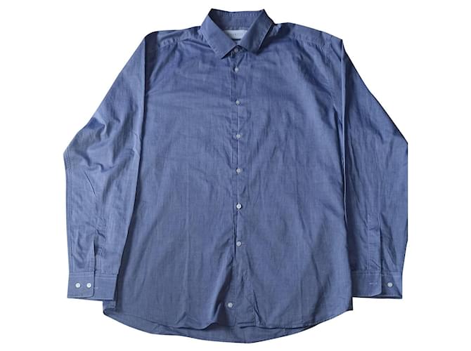 Nina Ricci Shirts Blue Cotton  ref.389576