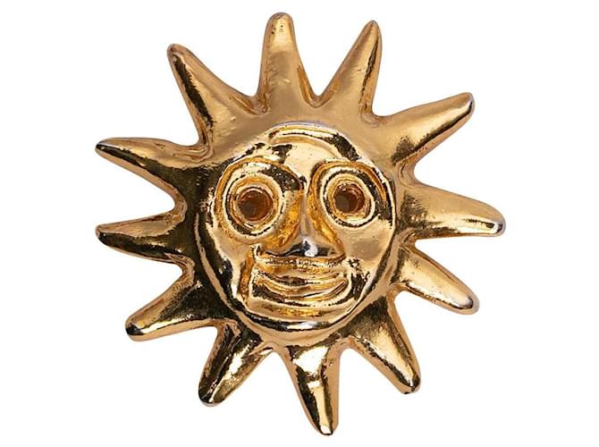 Brooch Christian Lacroix Made in France Gold Plated Golden Gold-plated  ref.389684