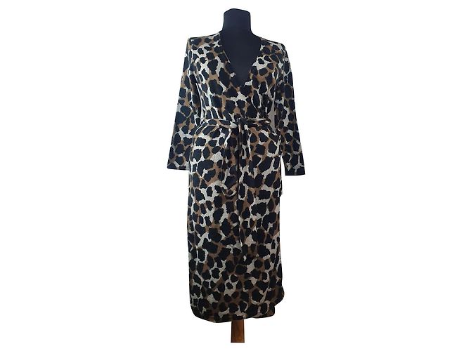 Vestido de lana Hobbs Hug Me Multicolor