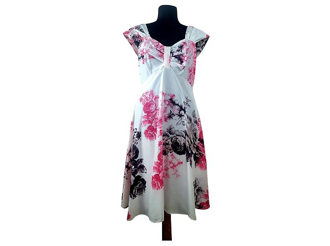 Vestido de flores Mads Norgaard M Multicolor