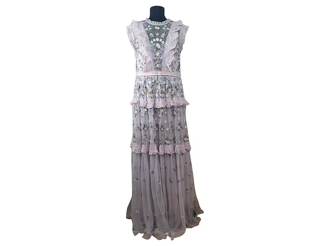Needle & Thread Maxi Blumenkleid Mehrfarben 