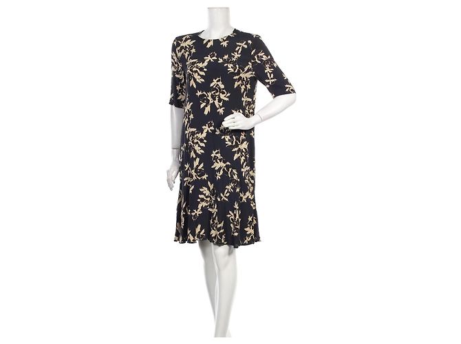 Ganni Kleid blau Viscose M