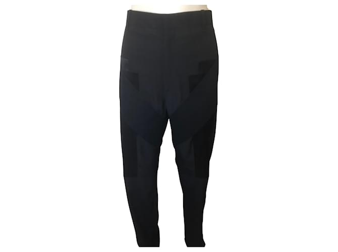 Givenchy silk and cotton tuxedo pants Black  ref.390065