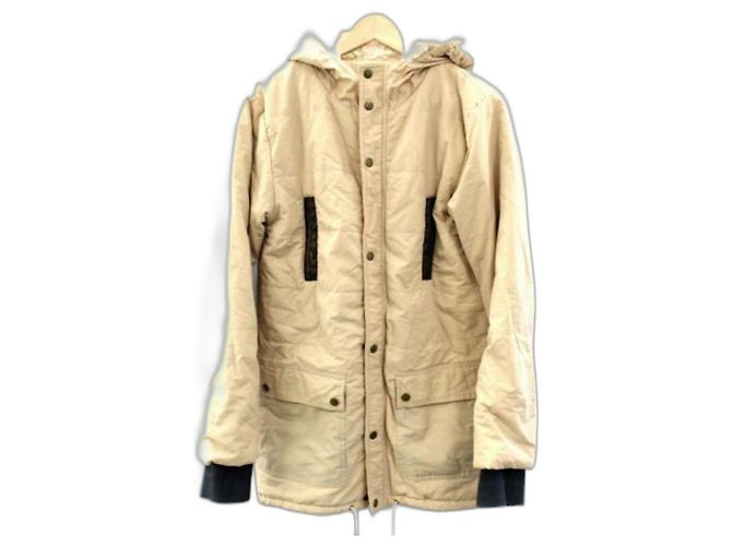 Cappotto/parka Ganni con cappuccio e isolamento Thinsulate Beige