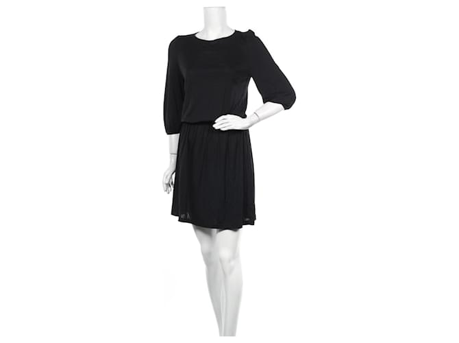 Filippa K Dresses Black Polyamide Acetate  ref.390095