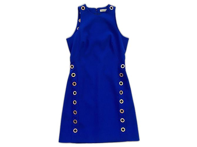 Mini abito blu Thierry Mugler
