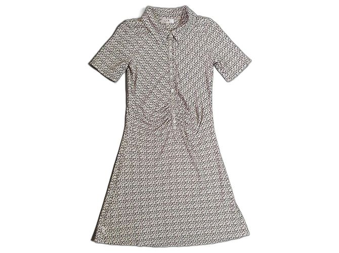 Autre Marque By TiMo Poloshirtkleid Viscose Mehrfarben