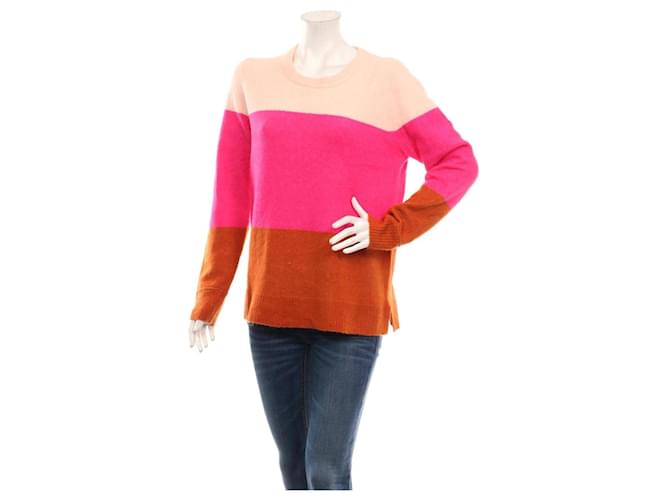 J.Crew Mehrfarbiger Wollpullover M Mehrfarben 