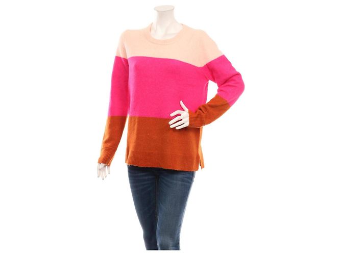 J.Crew Multi Color Wool Jumper M Multiple colors