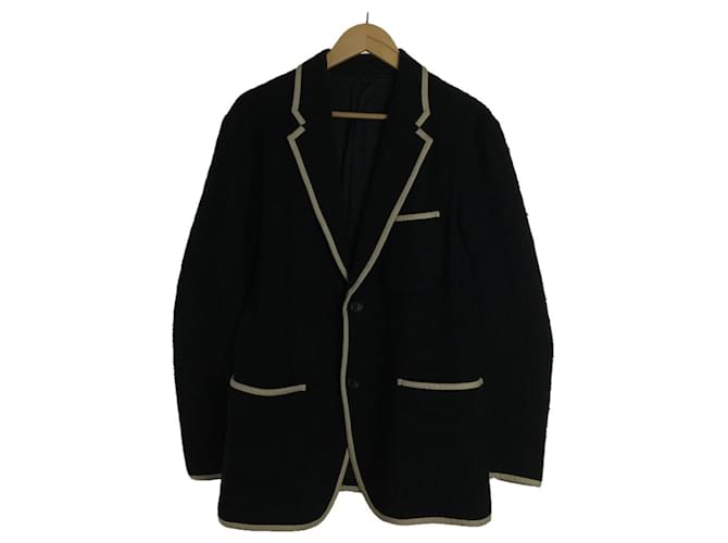 [Used]  ISSEY MIYAKE MEN ◆ 2B Tailored Jacket / 3 / Cotton / Black  ref.391994