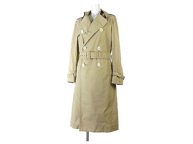 [Usado] Gabardina JUNKO SHIMADA Cinturón medio con forro Beige 9 Exterior RRR Damas