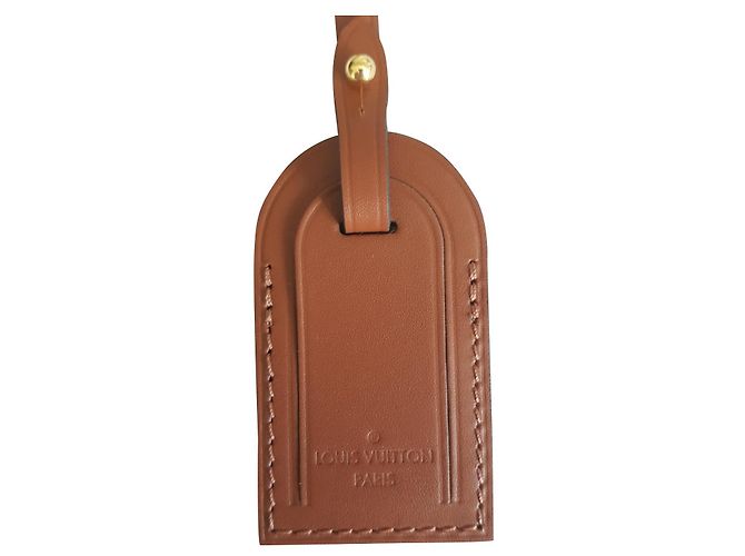 Louis Vuitton Porta indirizzo in agnello marrone