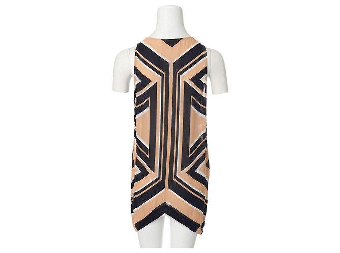 Sass & Bide Aztec Print Razorback Singlet Multicor