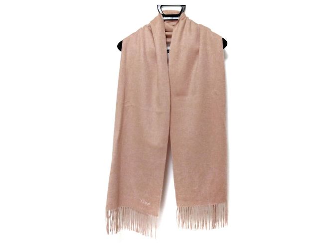 Sciarpa Chloé Rosa Lana