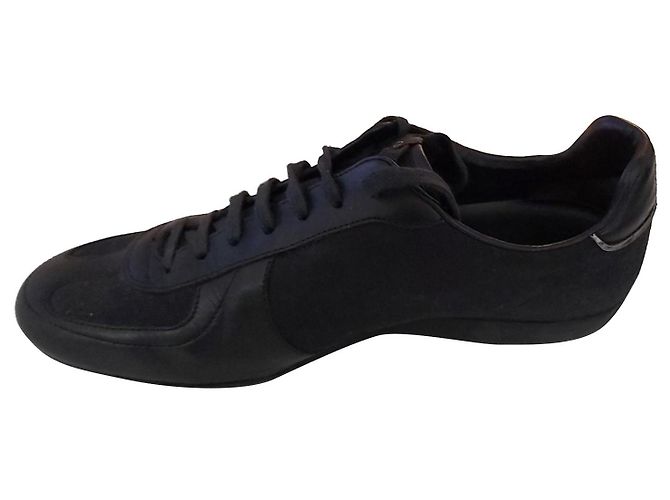 Gucci GG Basket Sneaker Schwarz Leder Stoff