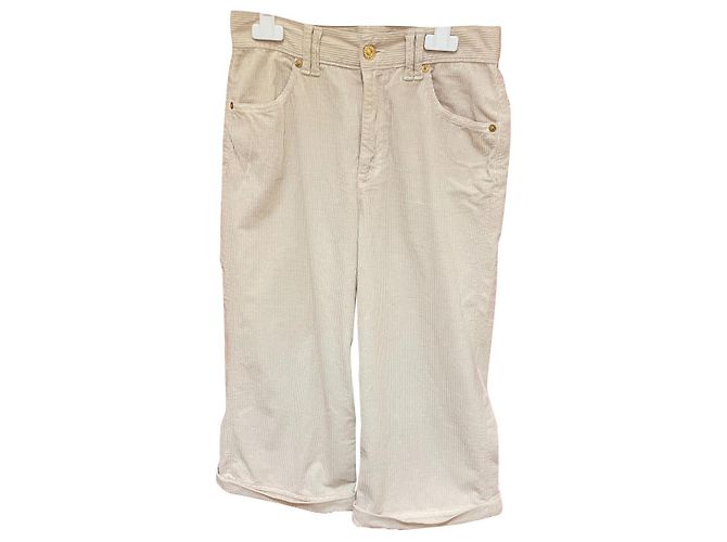 7 For All Mankind Samtose Hose Creme
