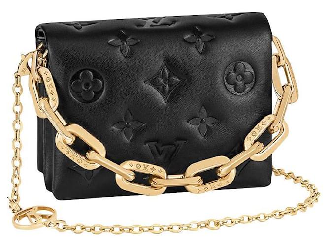 Louis Vuitton LV Beltbag Coussin black Leather  ref.393965