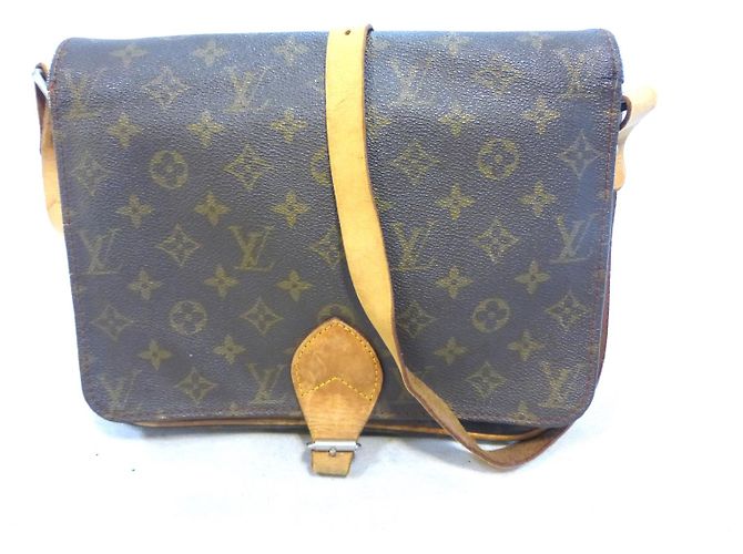 Louis Vuitton CARTUCCIA GM MONOGRAM Marrone
