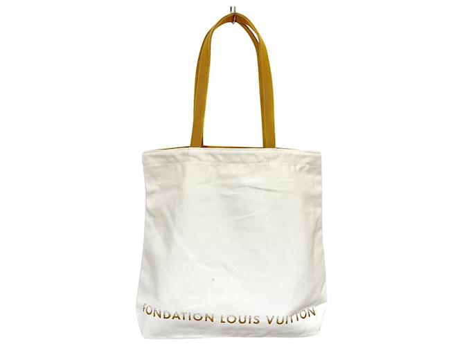 Louis Vuitton Tote bag Cream Cloth ref.394592 - Joli Closet
