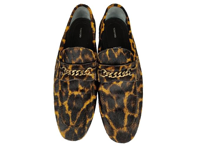 Tom Ford Pony hair moccasin Multiple colors Fur  ref.394780