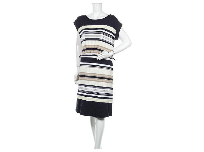 Abito a righe multicolore Hobbs Viscosa