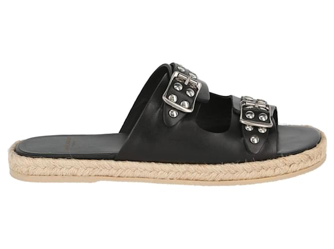 Saint Laurent Calfskin Ysl Espadrilles