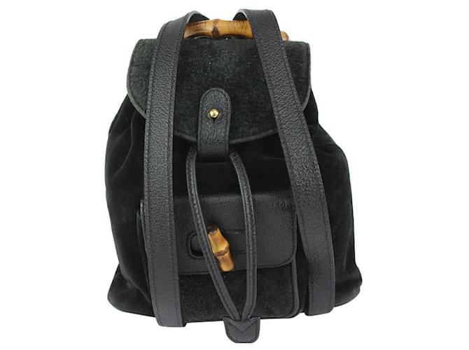 gucci mini black backpack