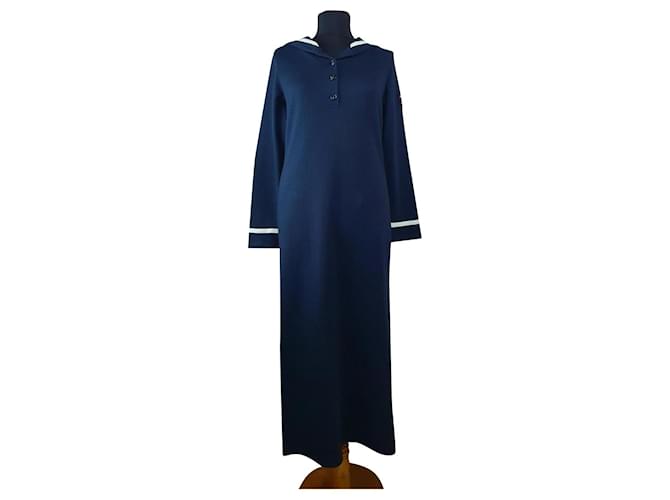 Ralph Lauren Dresses Blue Cotton  ref.395100