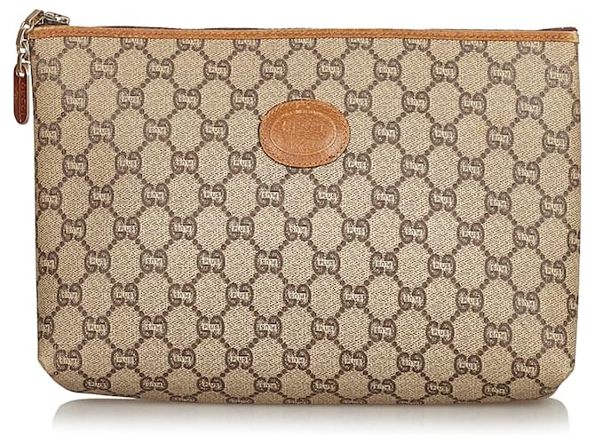 tan gucci clutch