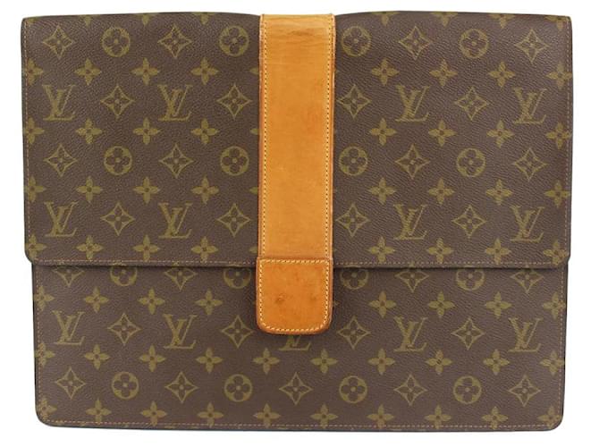 Louis Vuitton Documenti rari della frizione della porta del portafoglio di  Lena di monogramma dell'annata Pelle ref.395431 - Joli Closet
