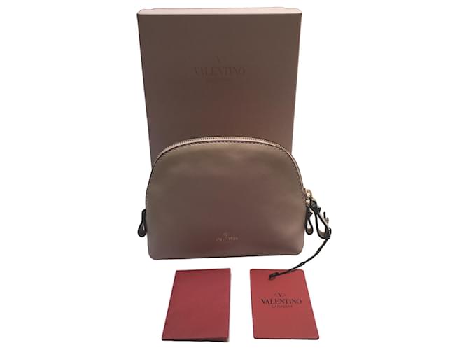 Valentino VIP gifts Pink Leather  ref.396115