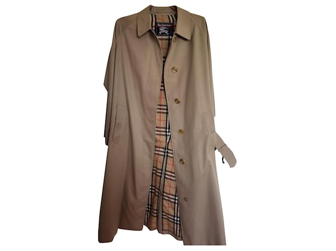 Burberry IMPERMEABLE TRENCH Coton Beige  ref.396240