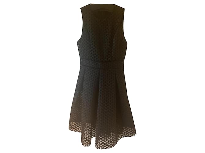Maje Dresses Black Polyester  ref.396252