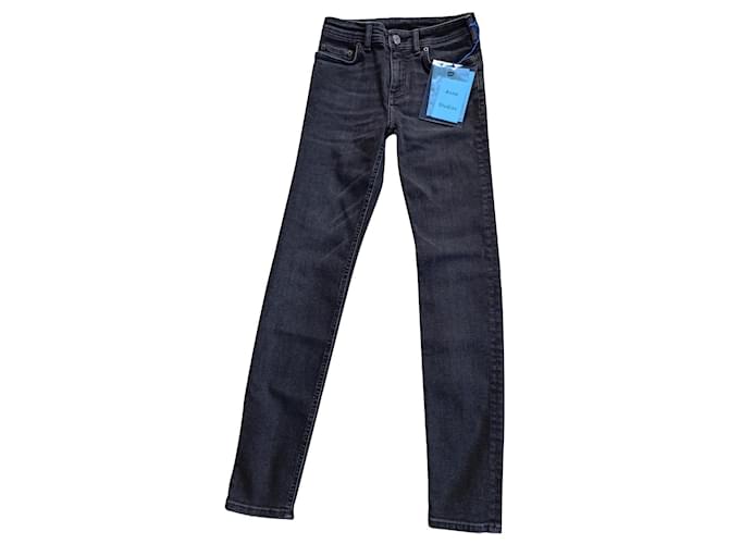 Vaqueros Acne Studios Bla Konst Gris Oscuro Gris antracita