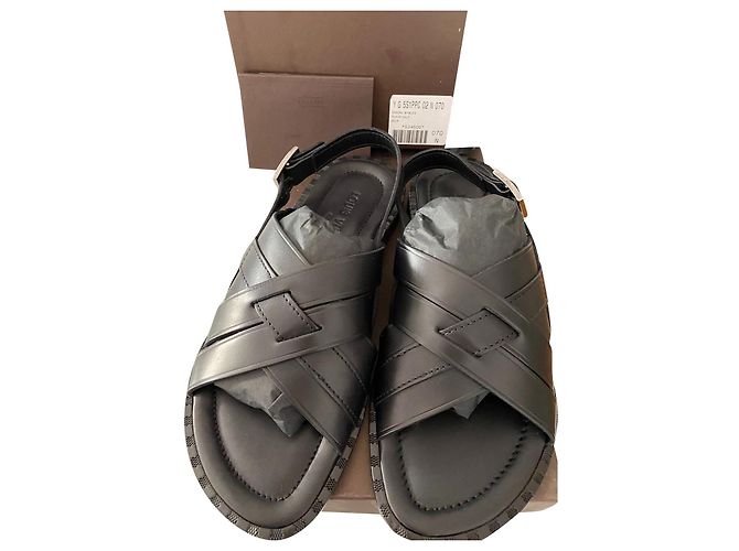 Sandale Byblos Louis Vuitton Schwarz