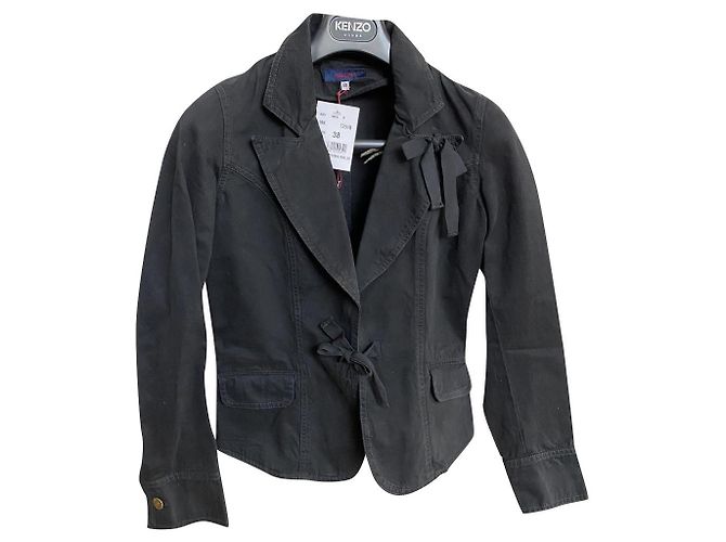 New Kenzo Giacca Nera Nero