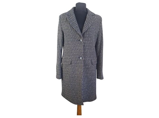 Sandro Multicolour Coat Multiple colors