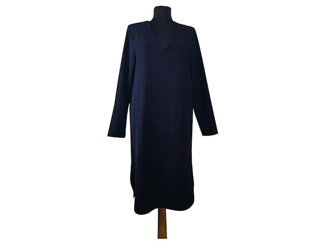 Filippa K Robes Polyester Viscose Elasthane Noir  ref.397388